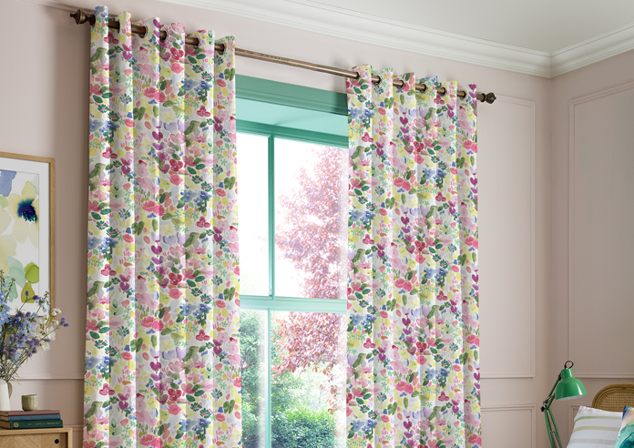 Bluebellgray Flora, Cerise - Made to Measure Curtains - Image 5